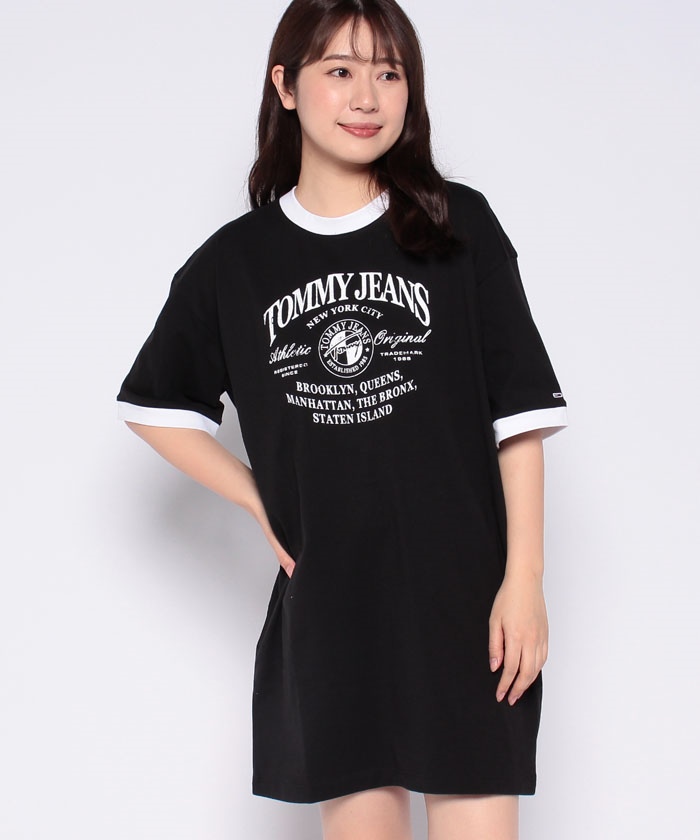 クーポン】トミージーンズ TOMMY JEANS オーバーサイズロゴ