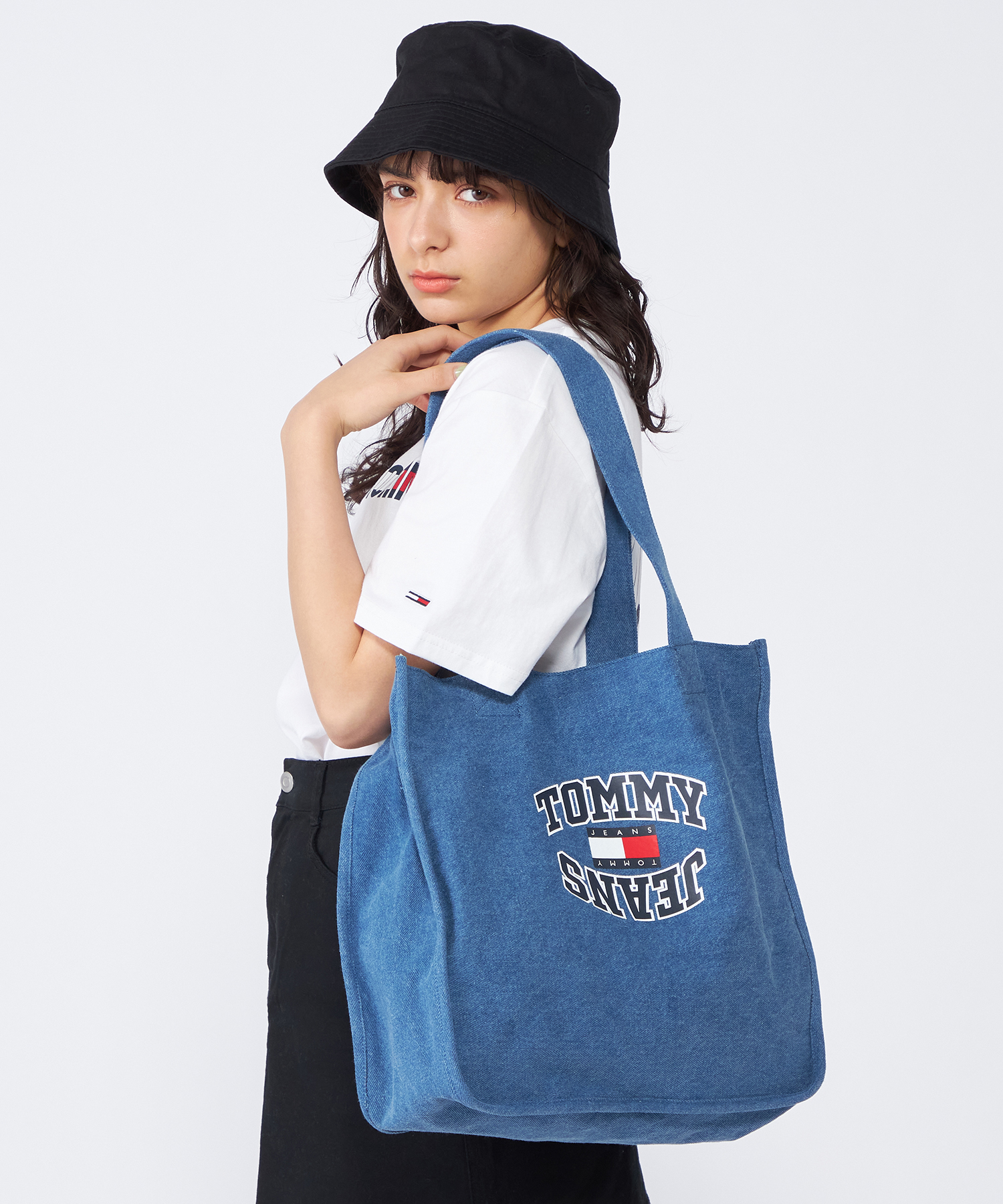  JEANS トミージーンズ デニム バッグ セール】トミージーンズ TOMMY JEANS ロゴデニムミニショルダー