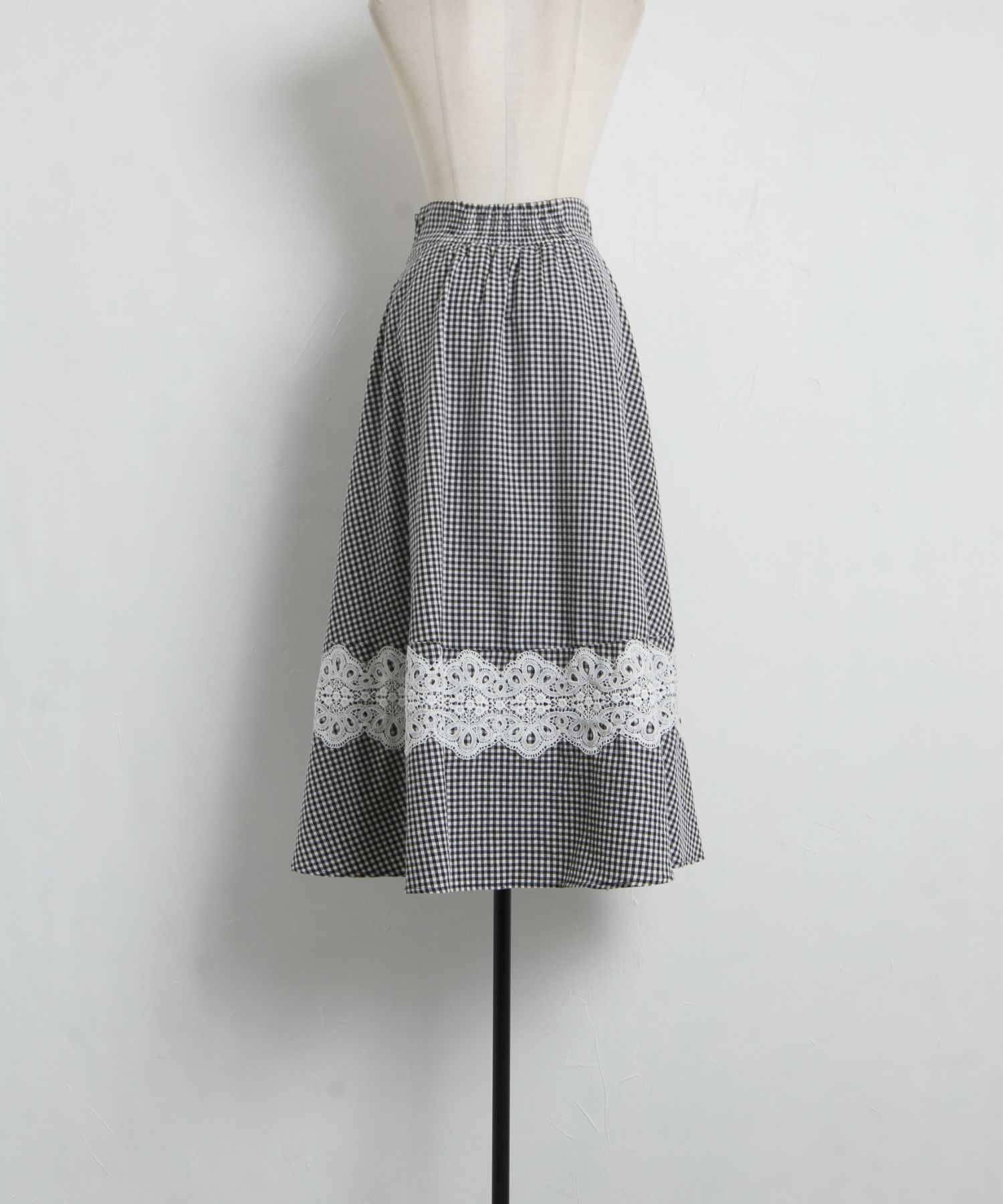 セール】トッコクローゼット tocco closet レース装飾ギンガム