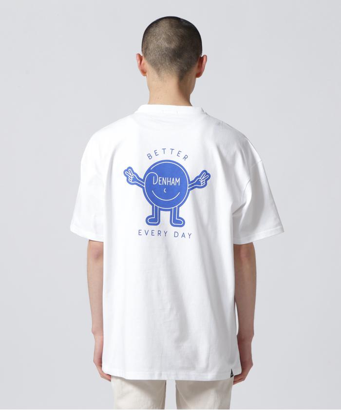 DENHAM/デンハム/DXC BETTER EVERYDAY BOX TEE HCJ/WHT DENHAM/デンハム/DXC BETTER EVERYDAY BOX TEE HCJ/WHT