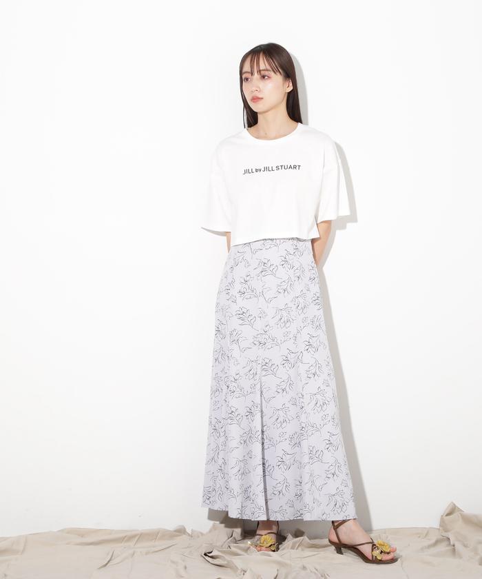 オリビアティアードプリントスカート JILLSTUART セール 30%OFF】◇ボリュームデザインプリーツティアード