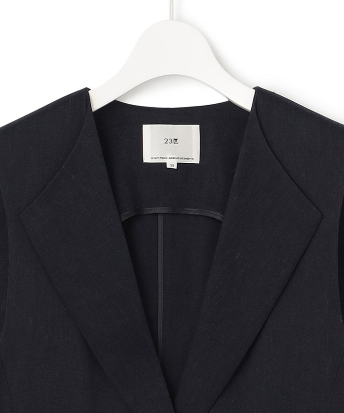 セール】【CLASSY.6月号掲載】リネンレーヨンストレッチ ロング