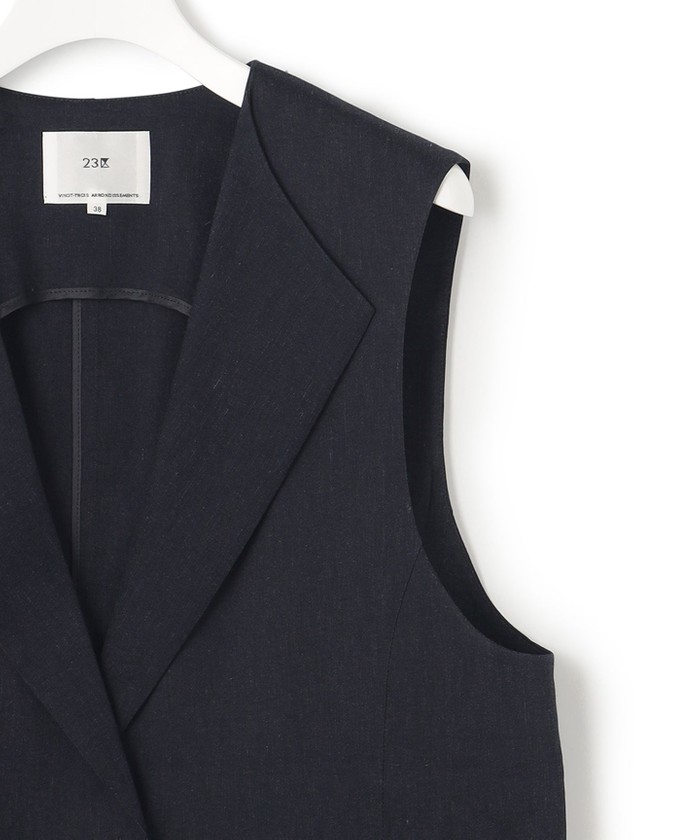 セール】【CLASSY.6月号掲載】リネンレーヨンストレッチ ロング