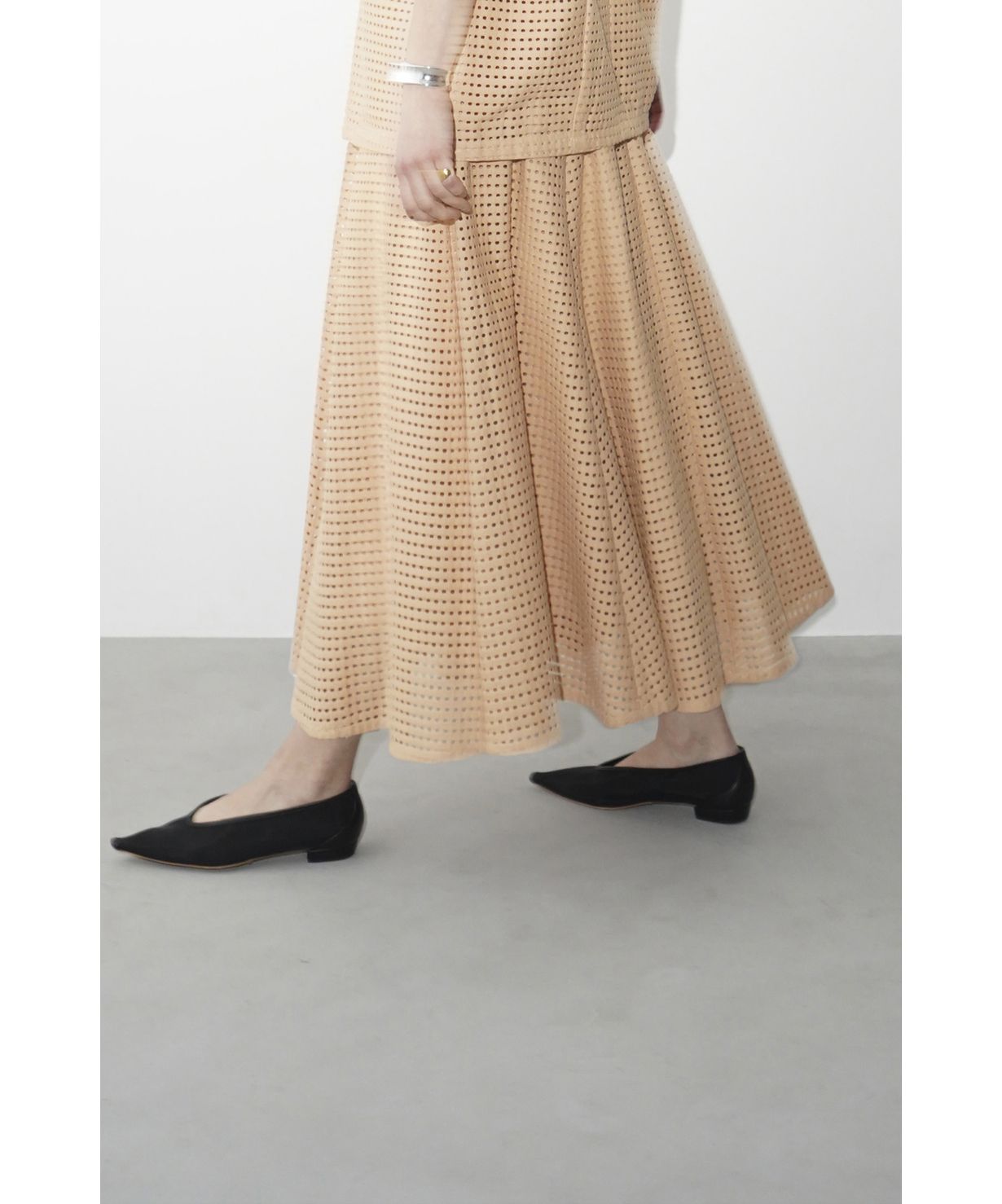 セール 30%OFF】【セットアップ対応商品】DOT MESH SKIRT セール 30%OFF】【セットアップ対応商品】DOT MESH SKIRT