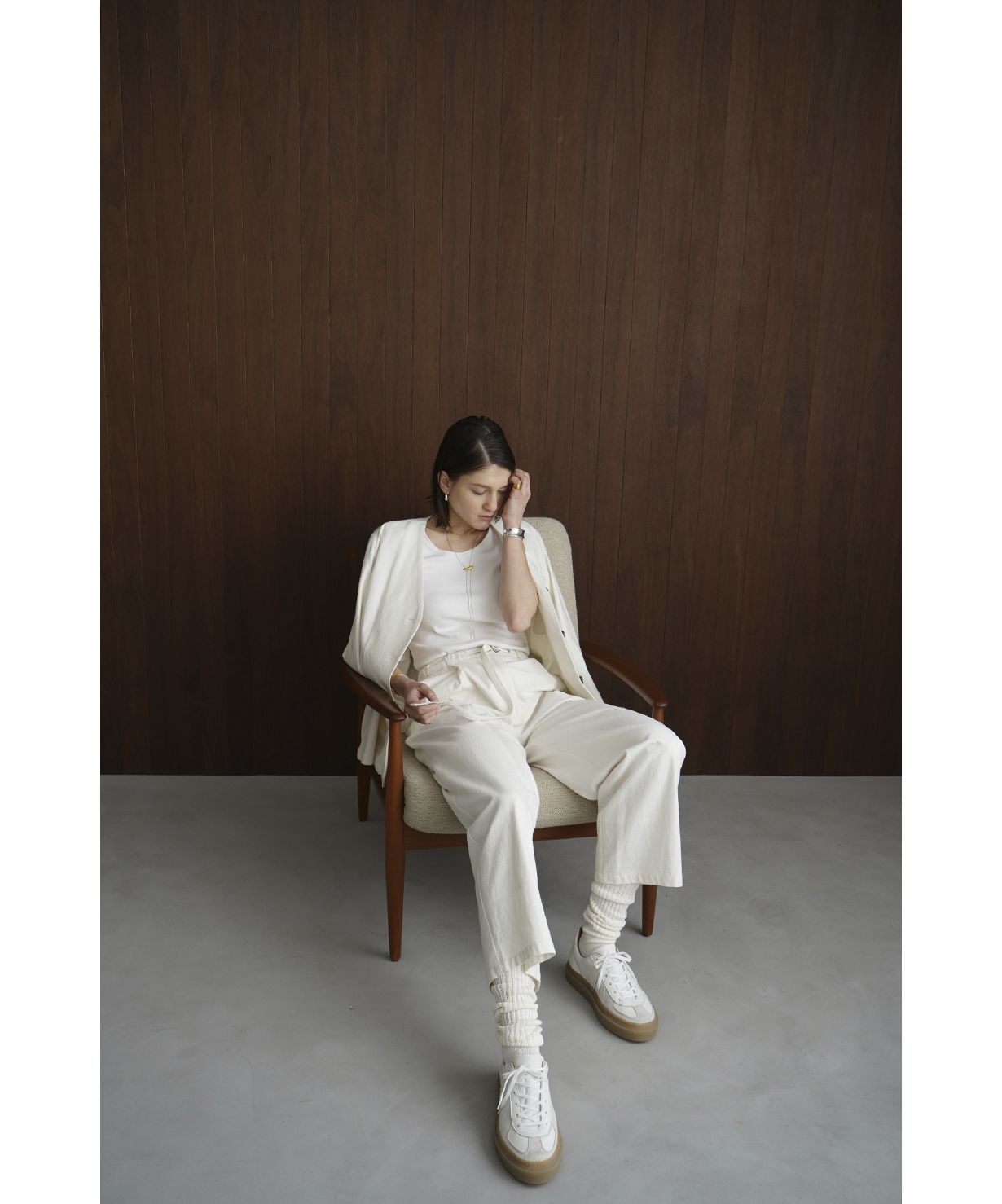 セール 30%OFF】BELTED LOOSE STRAIGHT PANTS(505256616