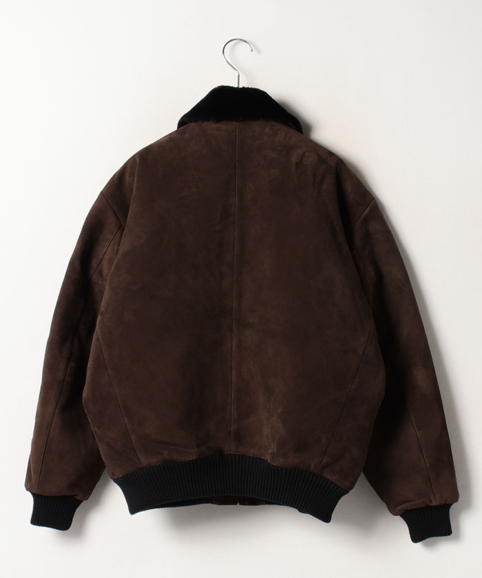 Supreme シュプリーム 14SS × Schott ショット SUEDE BOMBER
