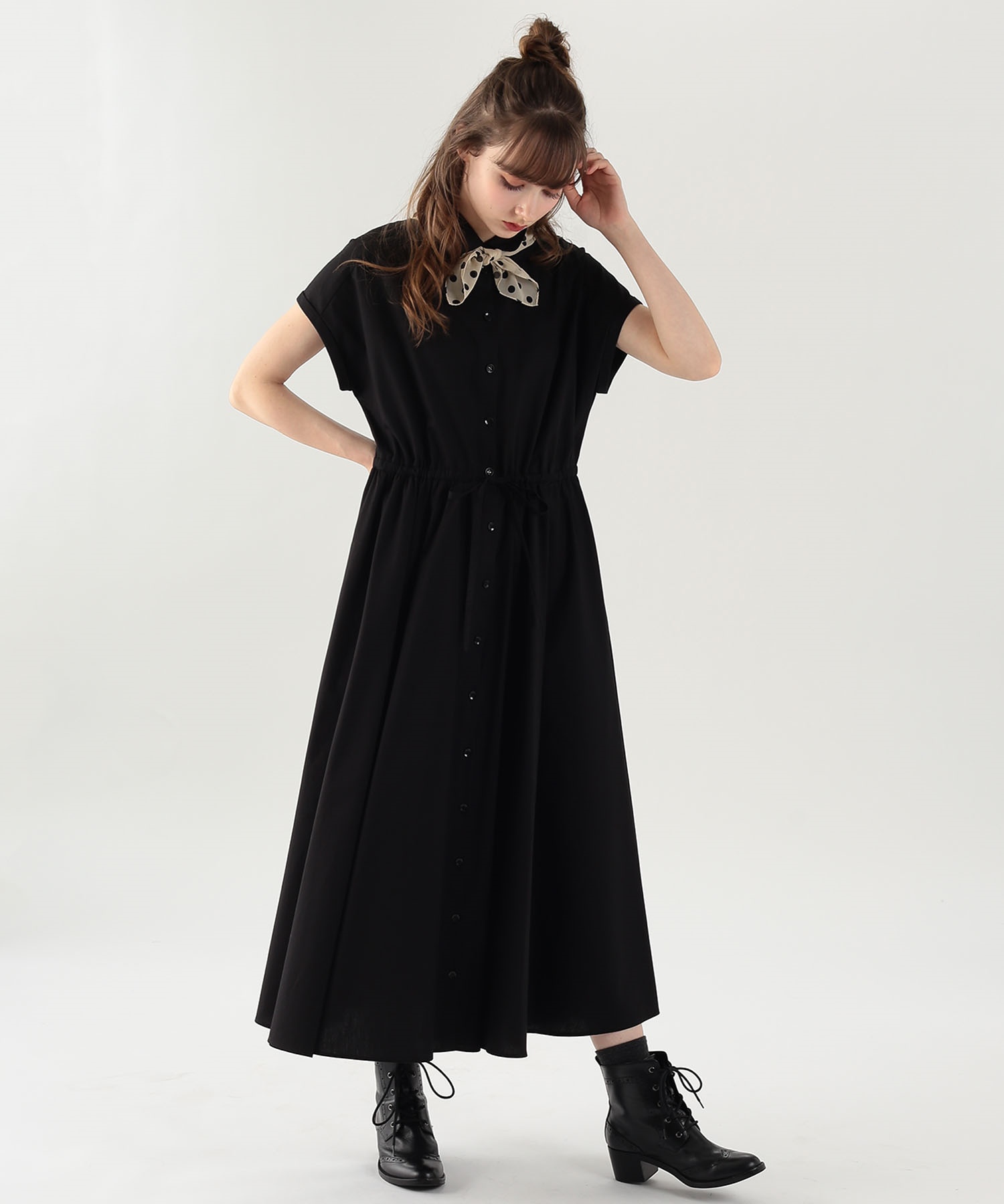 WD98 ROBE ロングシャツワンピース(505253410) | トゥービー バイ