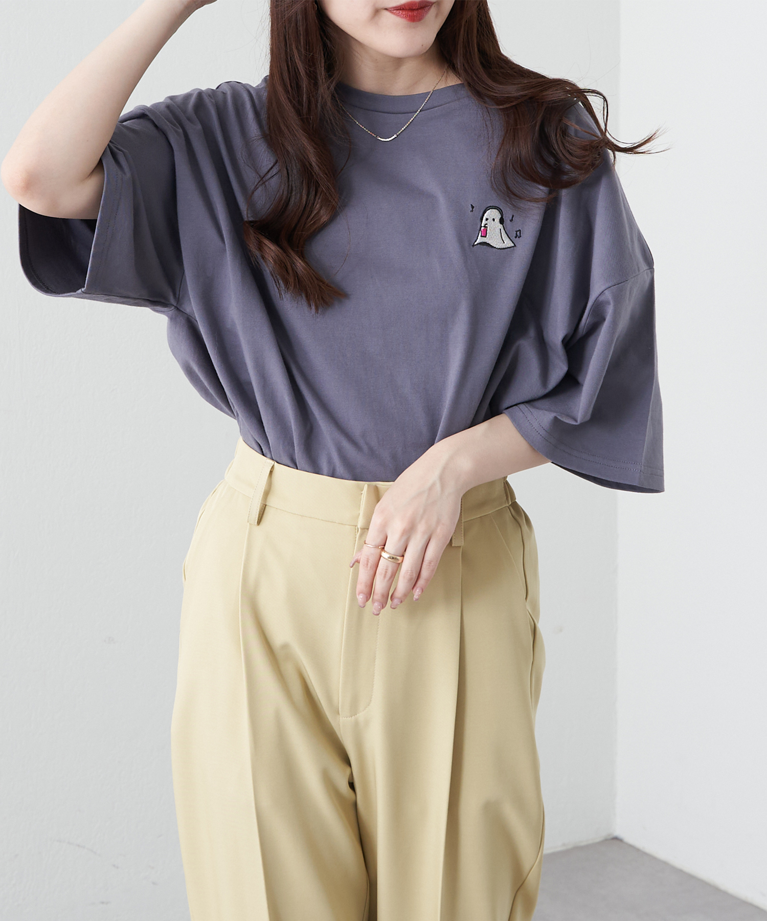 セール 50%OFF】配色ステッチハイウエストスカート(505055535