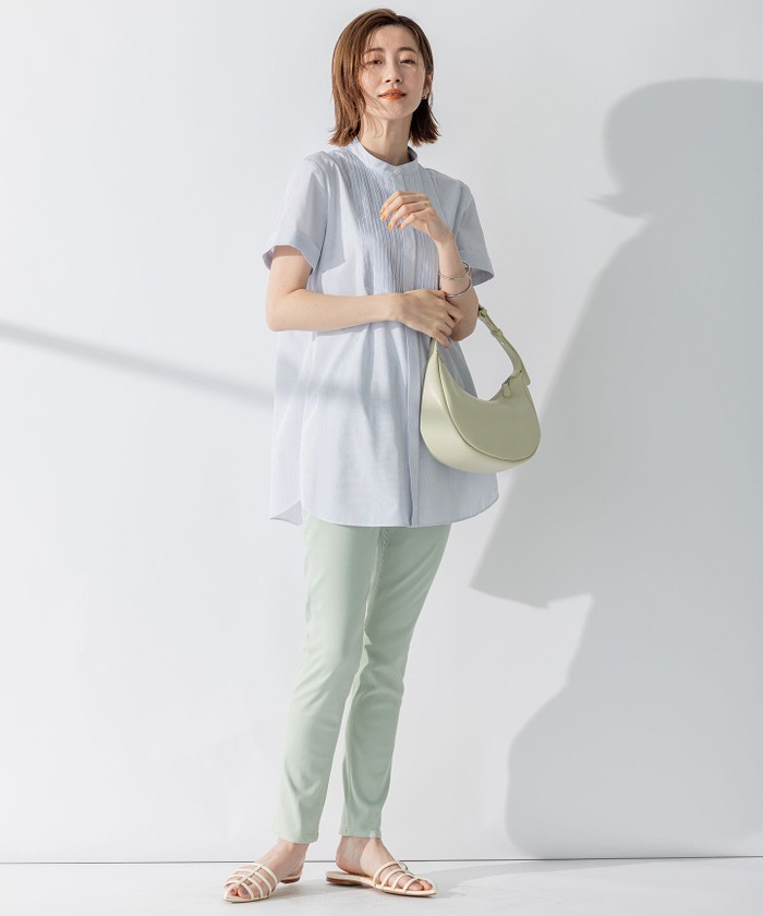 セール 30%OFF】【洗える】コットンポプリン ピンタック