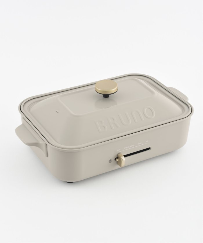 BRUNO ホットプレート アッシュグレイズ BRUNO ブルーノ コンパクトホットプレート アッシュグレイズ