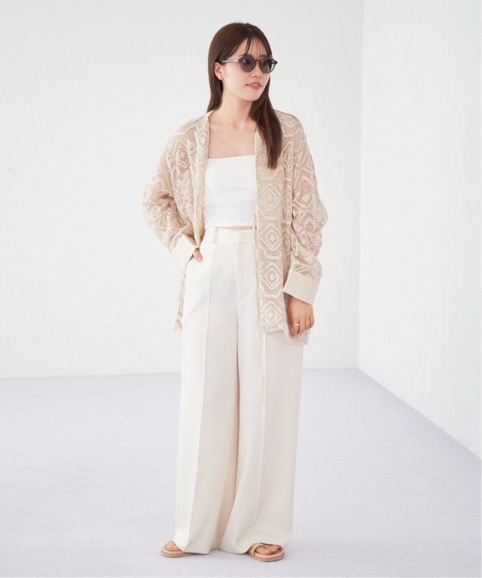 Plage　プラージュ　【R’IAM】レース シャツ　ドゥーズィエムクラス 追加》【R'IAM】レース シャツ2(505281006) | プラージュ(Plage
