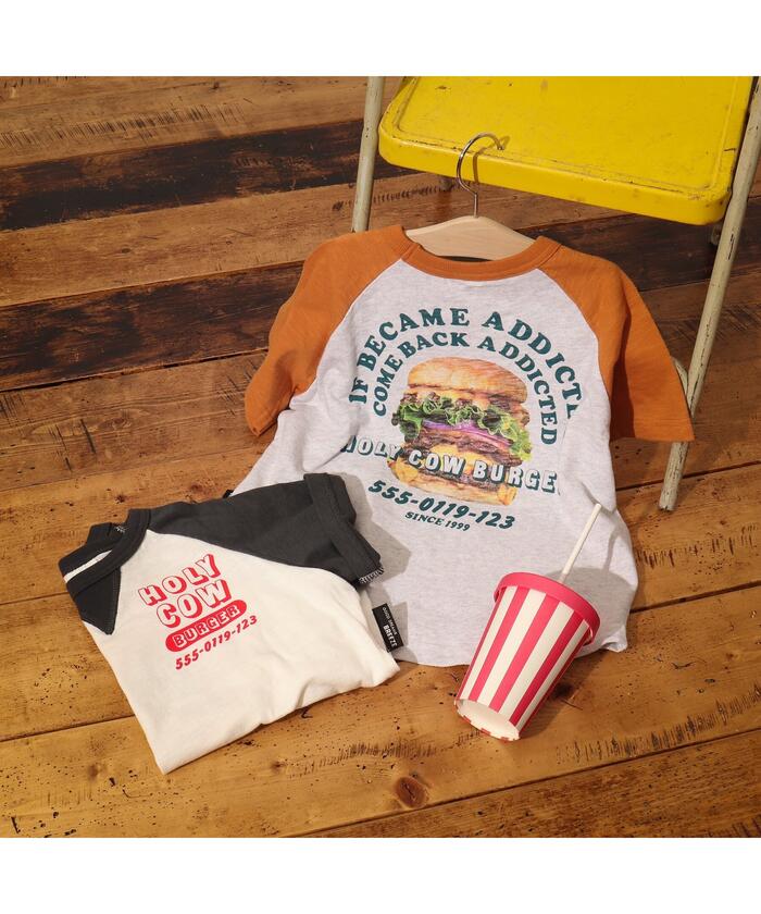 セール】レトロバーガー半袖Tシャツ(505033640) | ブリーズ