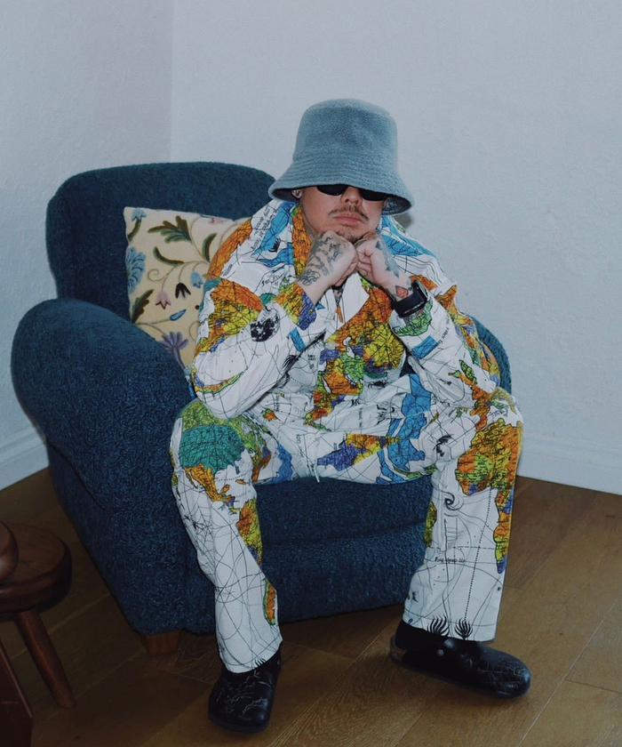 極美品 セントマイケル ドクター・ウー DW_PAJAMA PANT M SAINT MICHAEL/セント マイケル×ドクター・ウー/DW_PAJAMA PANT