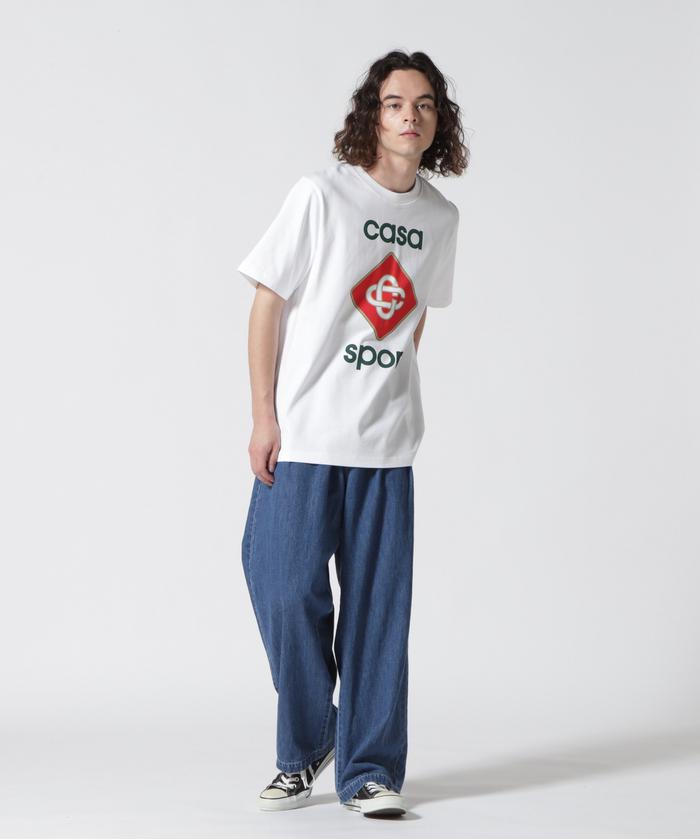 CASABLANCA/カサブランカ/SCREEN PRINTED UNISEX T-SHIRT/ロゴT CASABLANCA/カサブランカ/SCREEN PRINTED UNISEX T-SHIRT/ロゴT