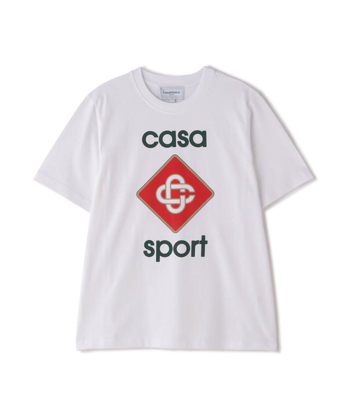 CASABLANCA/カサブランカ/SCREEN PRINTED UNISEX T-SHIRT/ロゴT CASABLANCA/カサブランカ/SCREEN PRINTED UNISEX T-SHIRT/ロゴT
