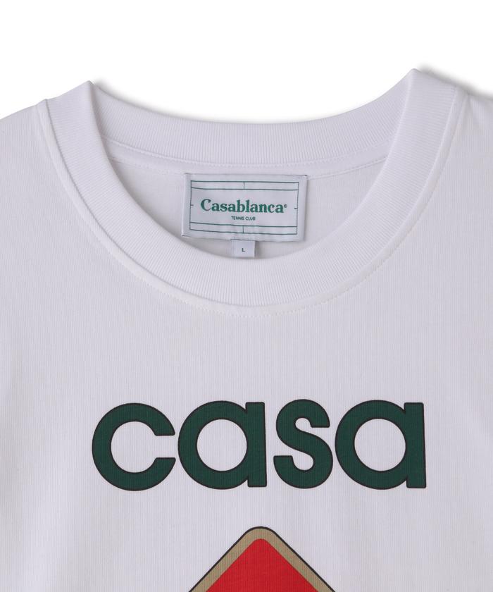 CASABLANCA/カサブランカ/SCREEN PRINTED UNISEX T-SHIRT/ロゴT CASABLANCA/カサブランカ/SCREEN PRINTED UNISEX T-SHIRT/ロゴT