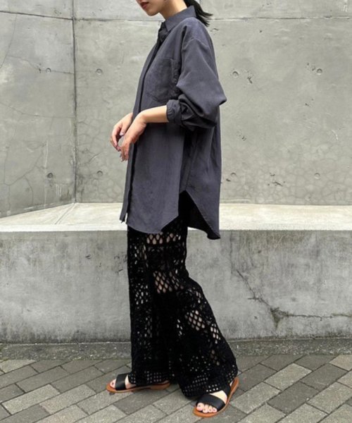 TODAYFUL シルキーポケットシャツ Silky Pocket Shirts