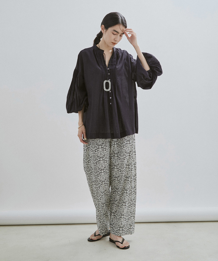 セール 50%OFF】【洗える】コットンボイルハンドタック
