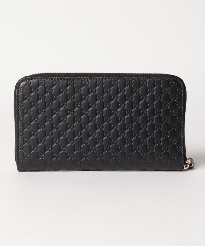 新品 GUCCI グッチ レザー 長財布 ブラック