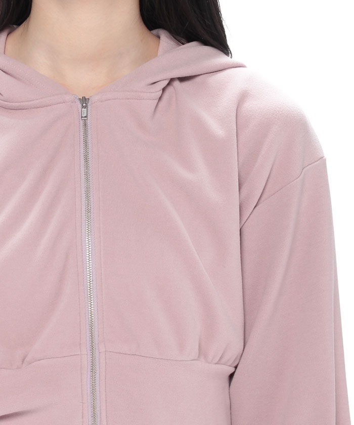 【 NICE CLAUP 】ジップパーカーセットワンピース セール】【one after another】ジップパーカーセットワンピース