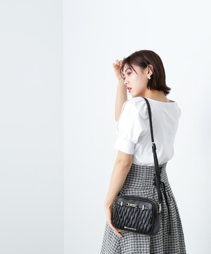 【新品/未使用/美品】アンテイラー ビーズ ポシェット 可愛い シルバー ハートドローピアス(シルバー) | STELLAR HOLLYWOOD-ステラ