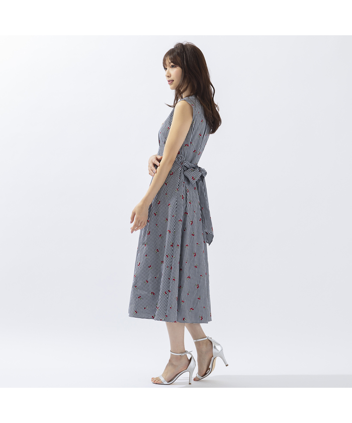セール 50%OFF】チェリー刺繍ワンピース(505284796) | ローズ