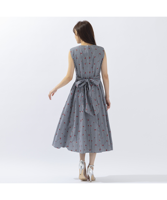 セール 50%OFF】チェリー刺繍ワンピース(505284796) | ローズ