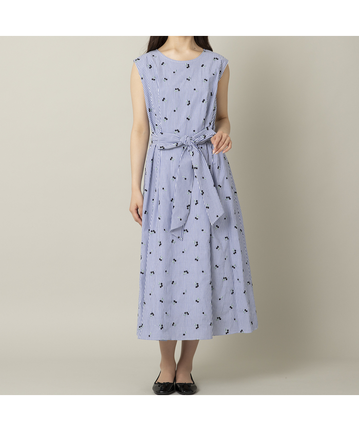 セール 50%OFF】チェリー刺繍ワンピース(505284796) | ローズ