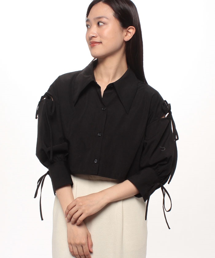 極美品✨PLEATS PLEASE ブラック ダブルジップ 長袖 シャツ