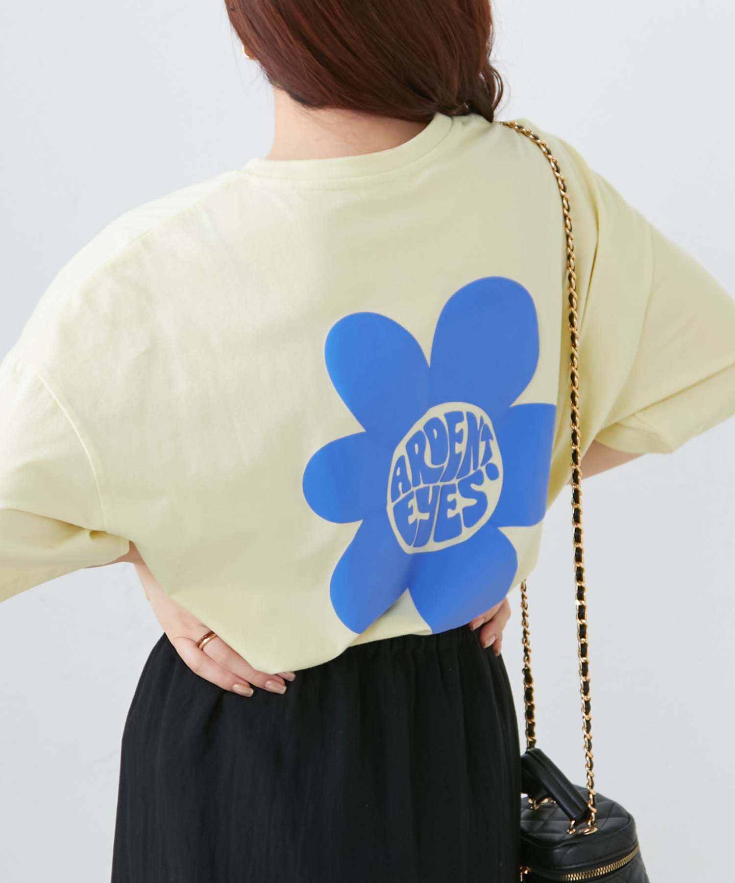 セール】花×レトロロゴ発砲Tシャツ(505278483) | ナイスクラップ