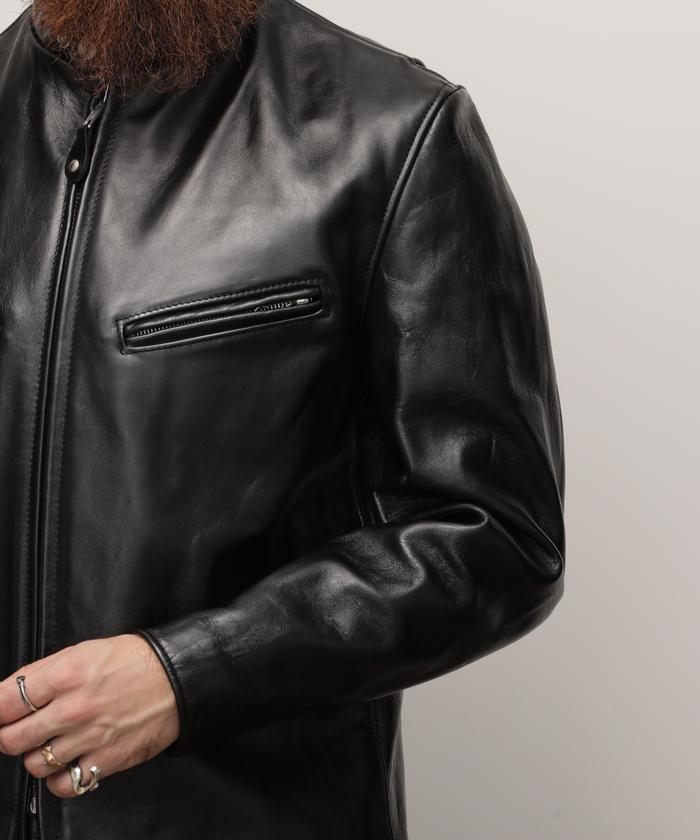 ジャケット・アウター Schott HORSE LEATHER CAFE RACE 641XX 44 HORSE LEATHER CAFE RACE 641XX/ホース レザー カフェレース