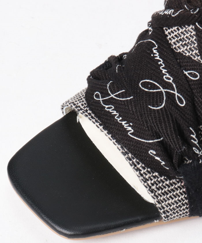 サンダル・ミュール Lanvin Scarpa ランバン コレクション LANVIN COLLECTION チェーンモチーフ