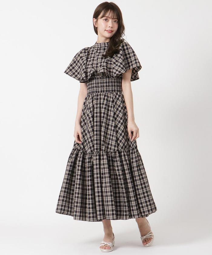 セール 50%OFF】オリジナルチェックワンピース(506000957