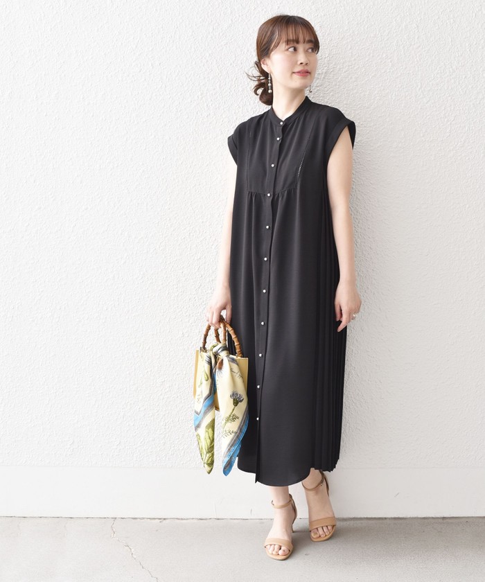 maison de R ジョーゼットプリーツワンピース 完売品