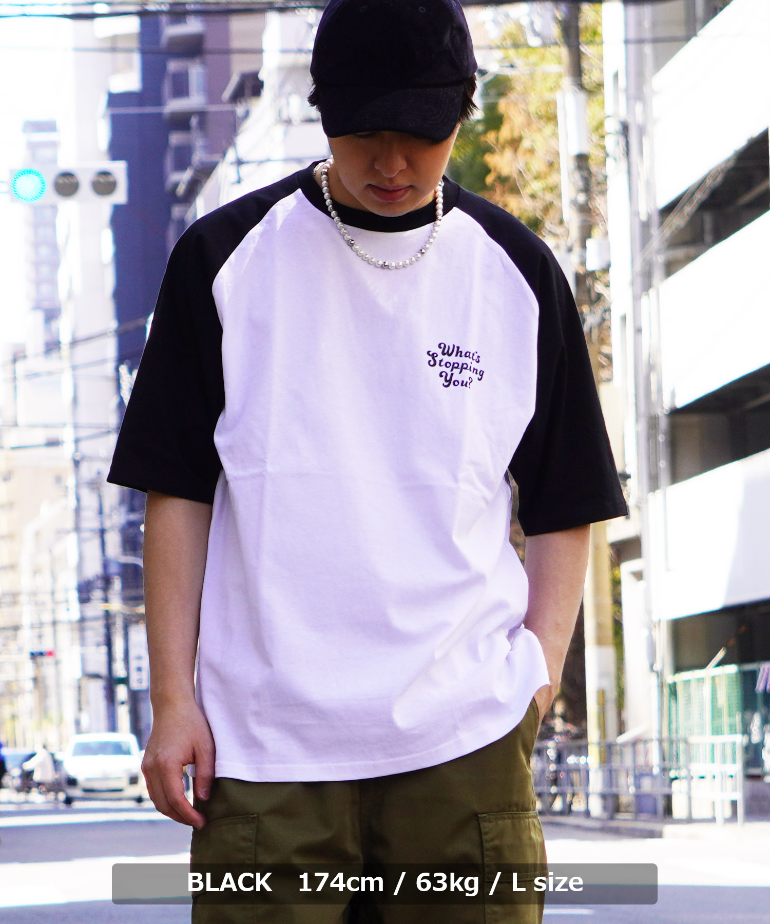 ワンフォークロージング 1111clothing ラグラン Tシャツ メンズ