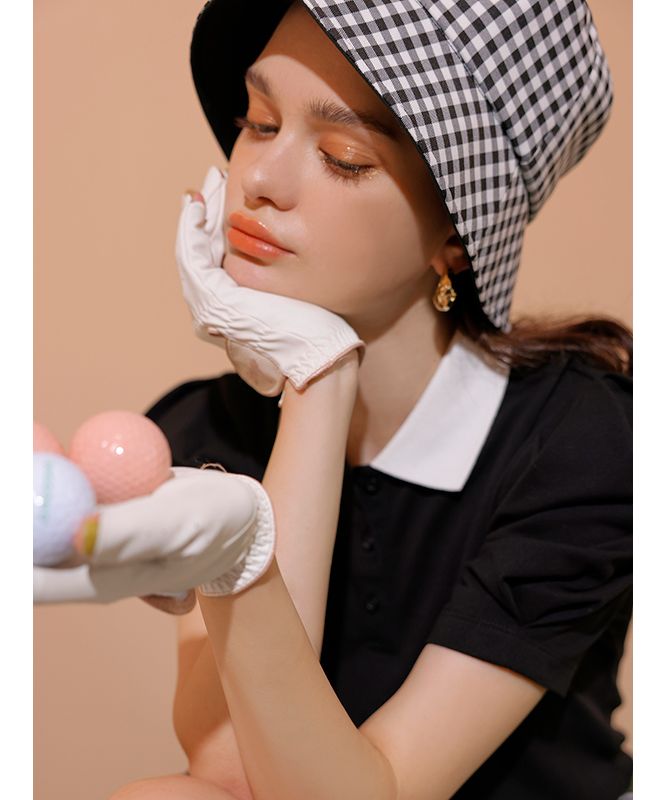 エイミーイストワール eimy istoire クレリックパフスリーブポロ