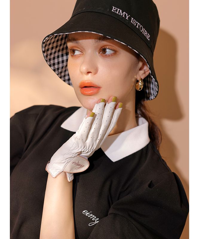 エイミーイストワール eimy istoire クレリックパフスリーブポロ