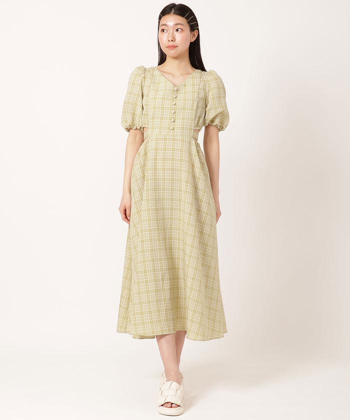 *Red Valentino* カットアウトリボンワンピース カットアウトバックリボンワンピース(505290392) | レディアゼル