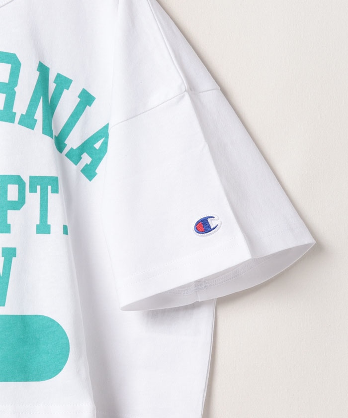 セール 30%OFF】【Champion】ショート丈半袖Tシャツ(505284969