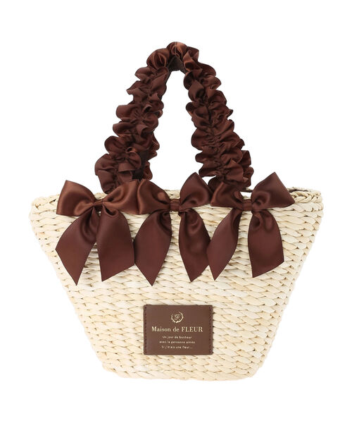セール】メイズフリルハンドルSカゴバッグ(505290802) | メゾンドフルール(Maison de FLEUR) - d fashion
