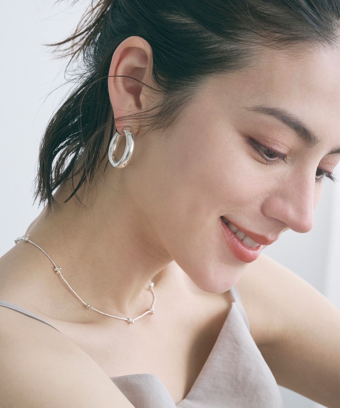 LEMAIRE エクストラスモール フープピアス LEMAIRE - 【残りわずか】Classic Hoops_XS(SILVER) | ACRMTSM