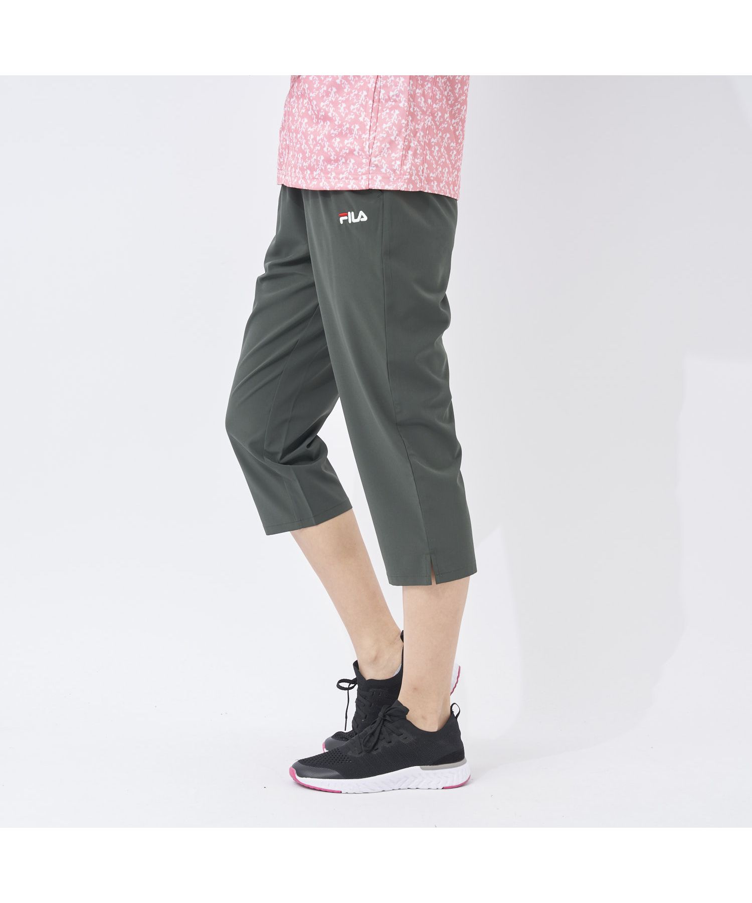 FILA(フィラ) 9分丈ストレッチパンツ 吸水速乾・ストレッチ・UV
