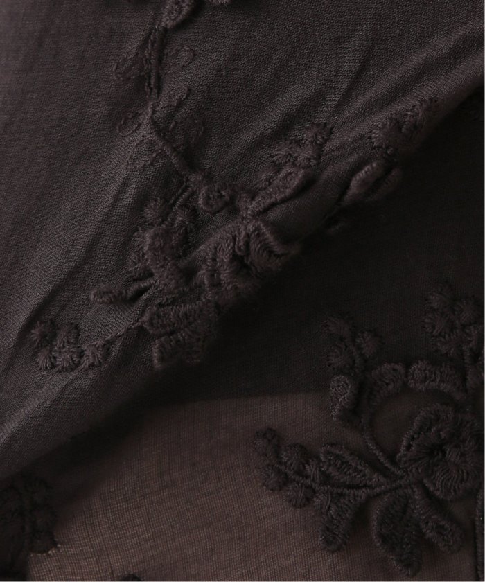 crinkle crinkle crinkle】 sheer cotton 3D embroidery easy
