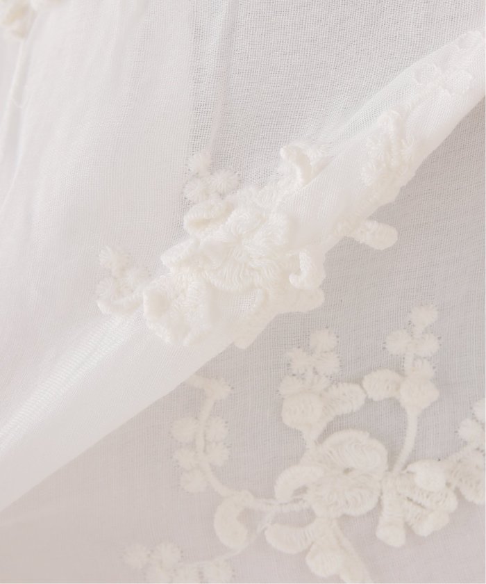 crinkle crinkle crinkle】 sheer cotton 3D embroidery easy