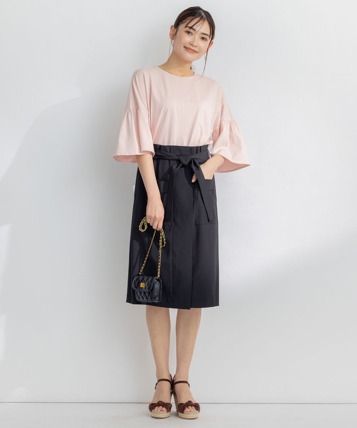 美品❤️ワインのカットソーセットアップ 𝐨𝐨𝐭𝐝✿ ✈︎ ZARAで見つけたテラコッタオレンジ🧡の