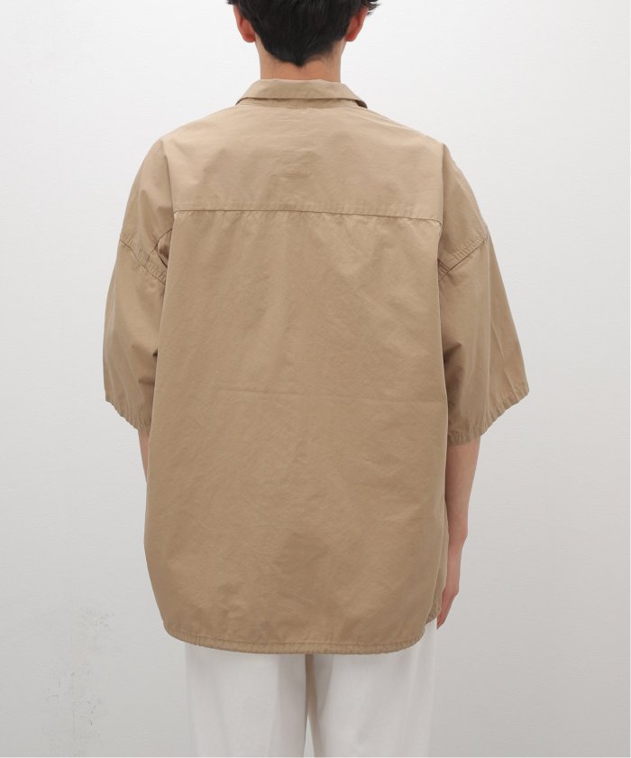 ナナミカ半袖でシャツ nanamica / ナナミカ】Open Collar Wind H/S Shirt(505294747