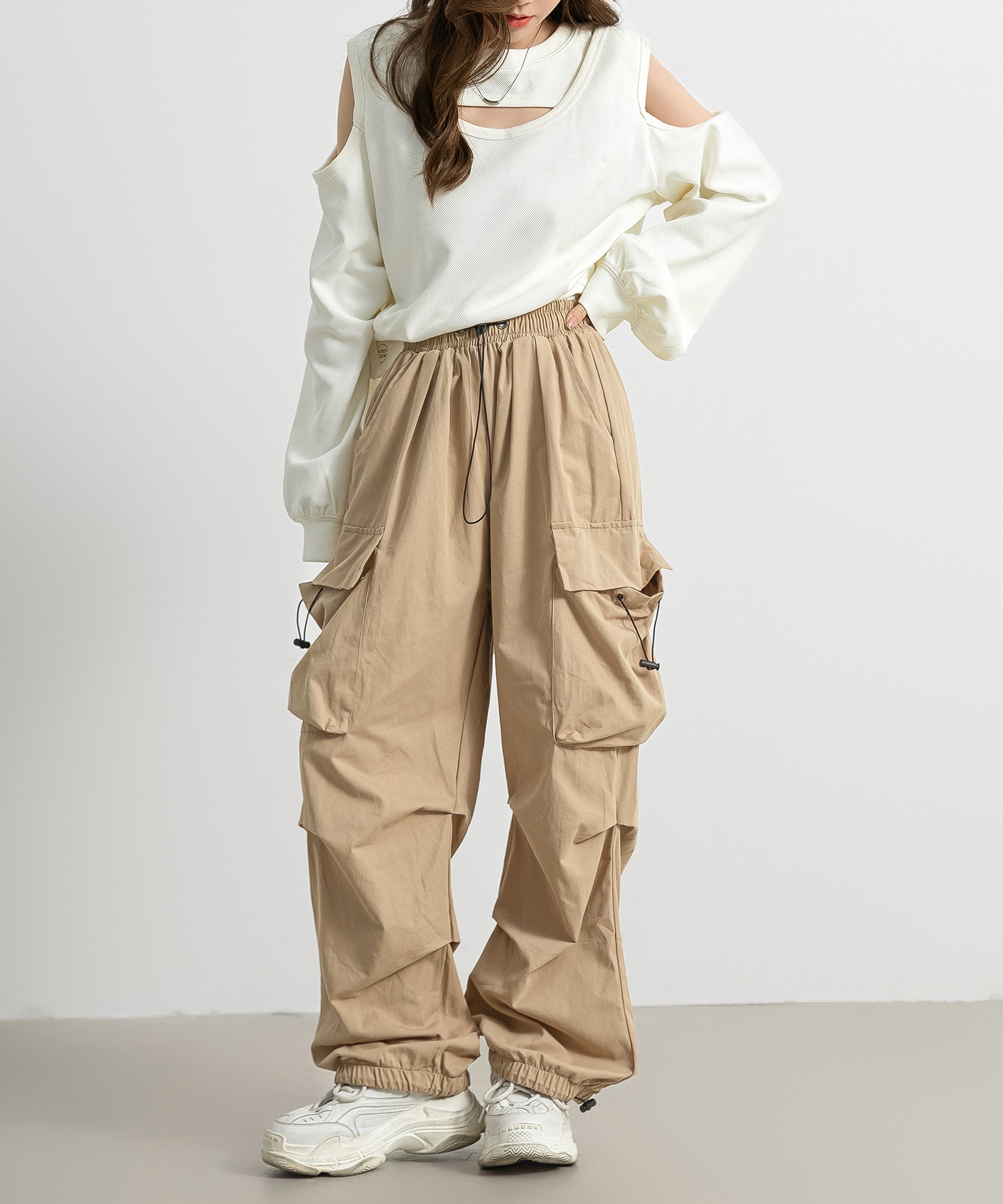 テディショップ Teddyshop レディース メンズライクルーズカーゴ