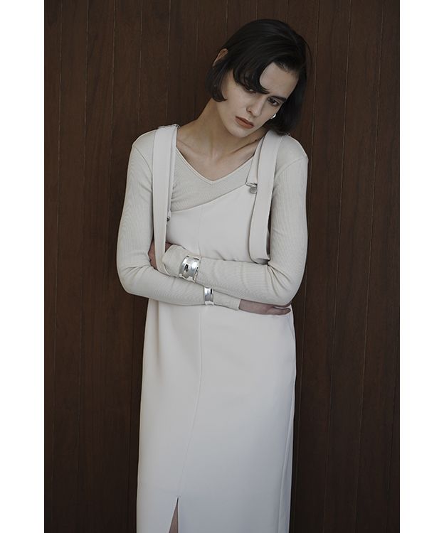 セール】SOFT RIB V NECK TOPS(505288914) | クラネ(CLANE) - d
