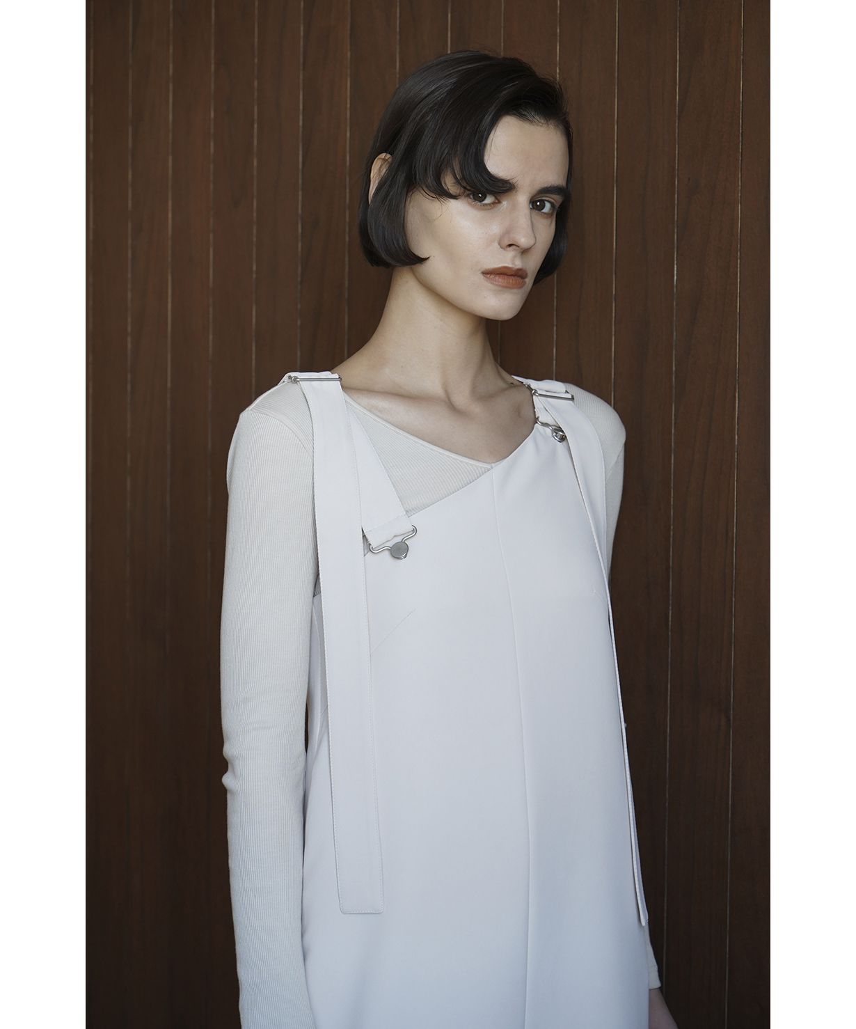 CLANE - ヘビーリブネックトップス - HEAVY RIB V NECK TOPS