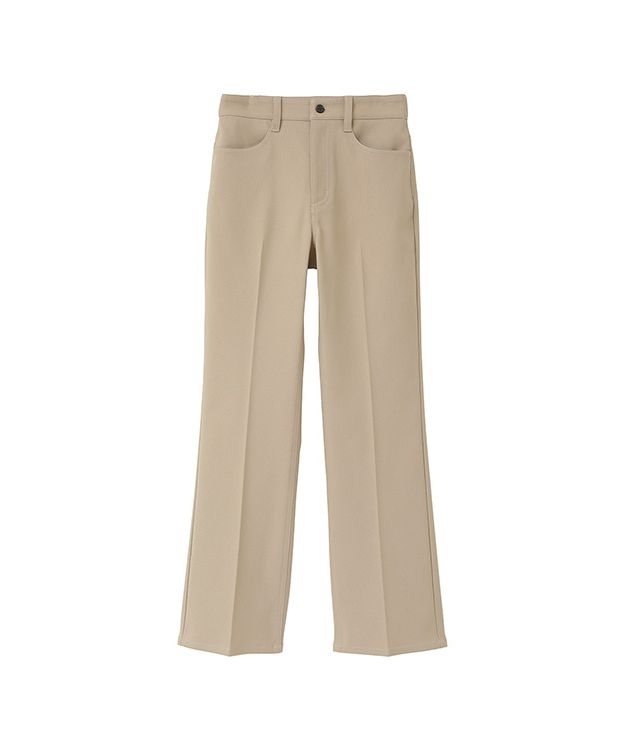 CLANE LOW WAIST BELL BOTTOM PANTS